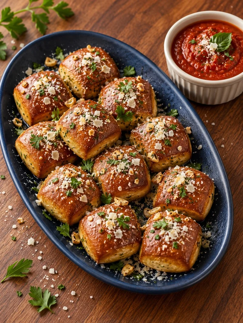 Garlic Parmesan Bites