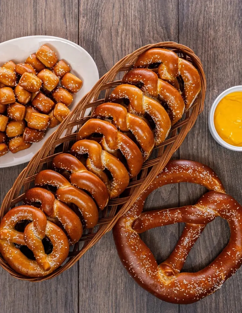 Plain salted pretzel bites