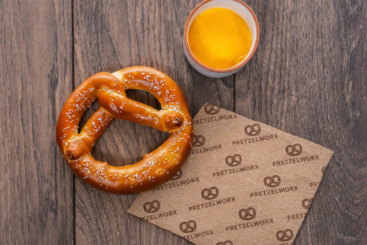 Bavarian Feast™ Giant Bavarian Soft Pretzel - Image 3